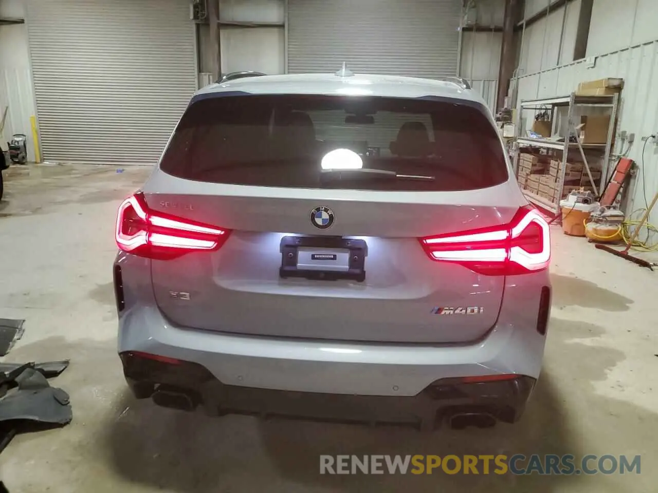 6 fotografías del automóvil dañado 5UX83DP00N9J31681 BMW X3 M40I 2022
