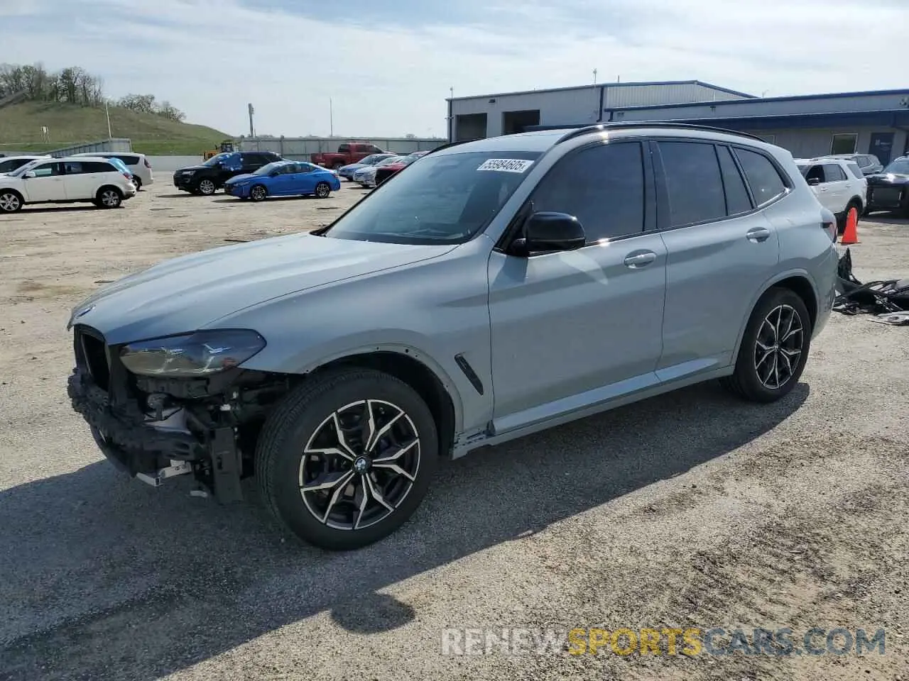 1 fotografías del automóvil dañado 5UX83DP01N9J87712 BMW X3 M40I 2022
