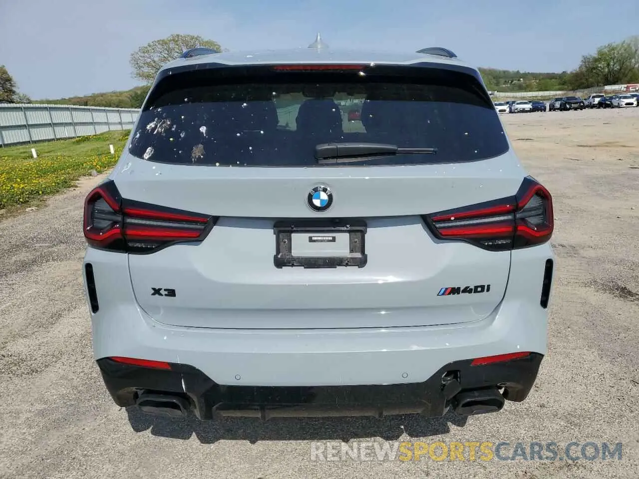 6 fotografías del automóvil dañado 5UX83DP01N9J87712 BMW X3 M40I 2022