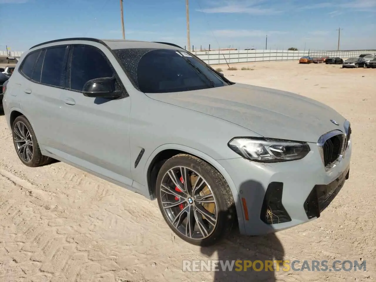 4 fotografías del automóvil dañado 5UX83DP01N9L87327 BMW X3 M40I 2022