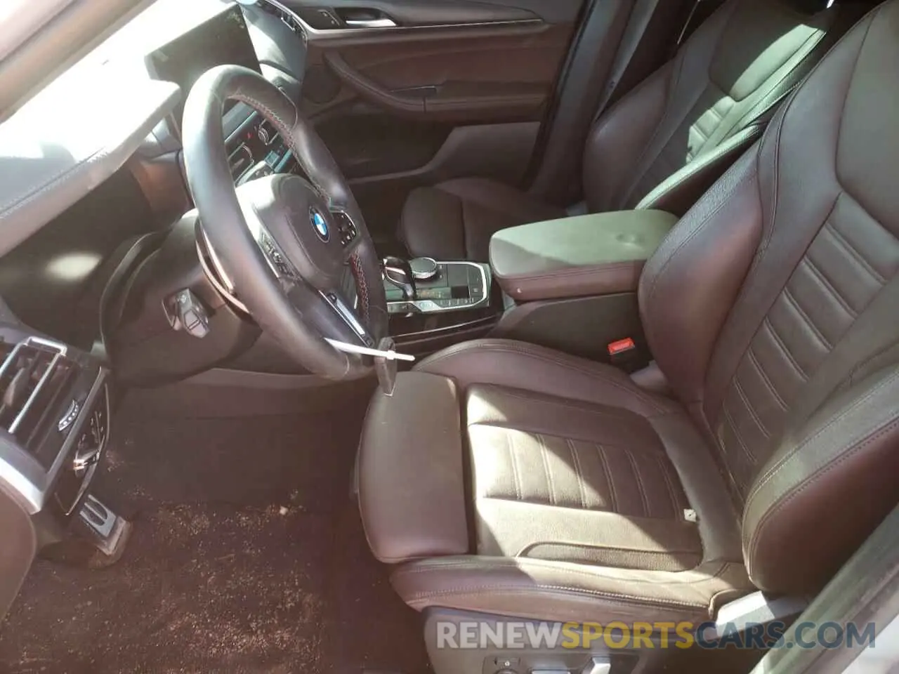 7 fotografías del automóvil dañado 5UX83DP01N9L87327 BMW X3 M40I 2022
