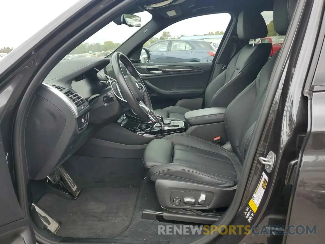 7 fotografías del automóvil dañado 5UX83DP04N9K80160 BMW X3 M40I 2022