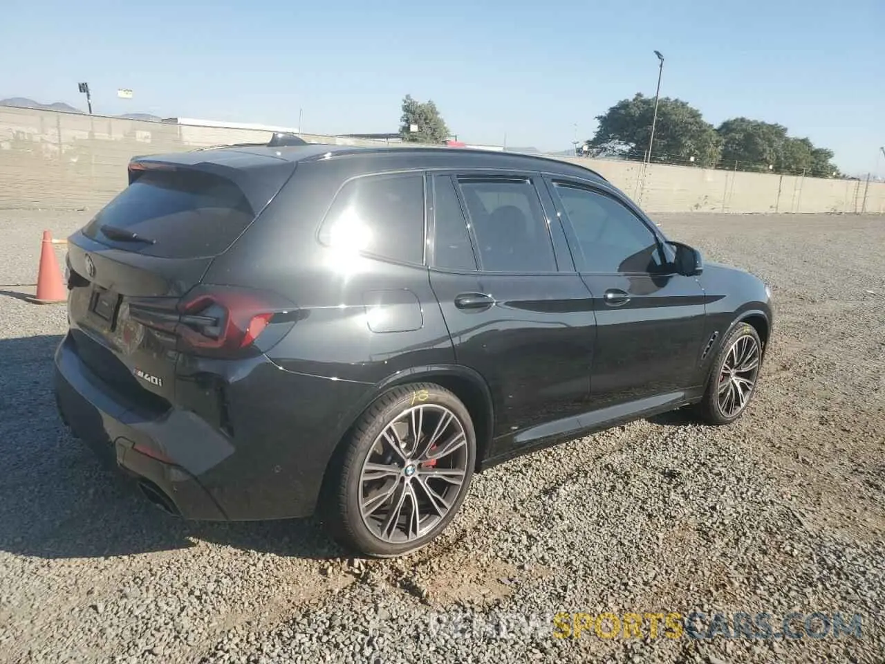 3 fotografías del automóvil dañado 5UX83DP06N9K23653 BMW X3 M40I 2022