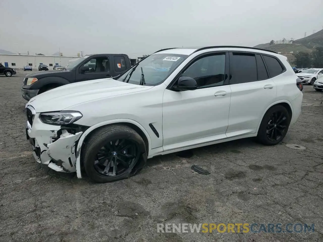 1 fotografías del automóvil dañado 5UX83DP06N9L10338 BMW X3 M40I 2022