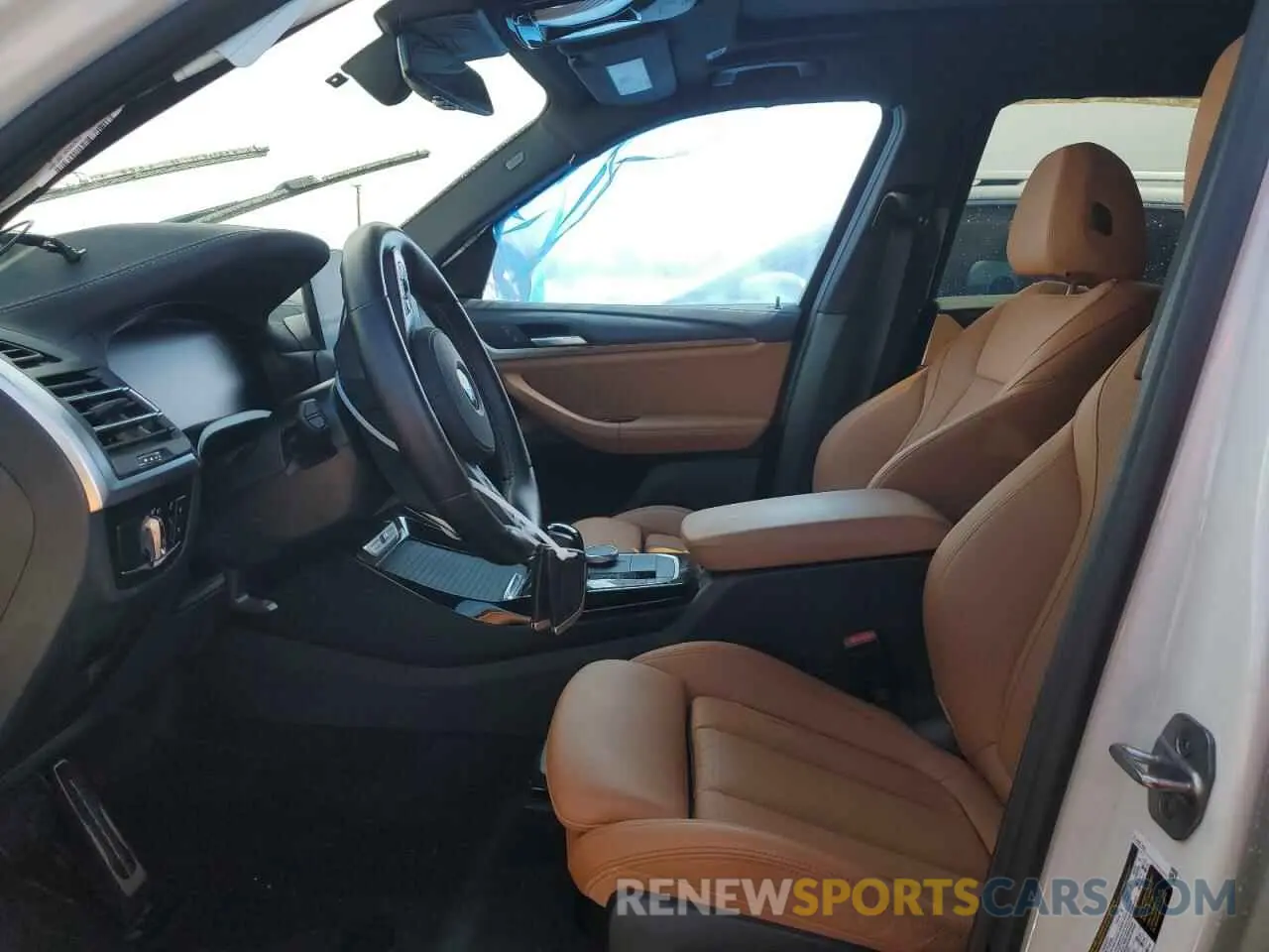 7 fotografías del automóvil dañado 5UX83DP06N9L10338 BMW X3 M40I 2022