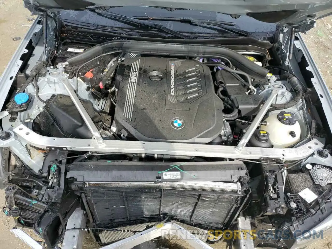12 fotografías del automóvil dañado 5UX83DP09N9J74884 BMW X3 M40I 2022