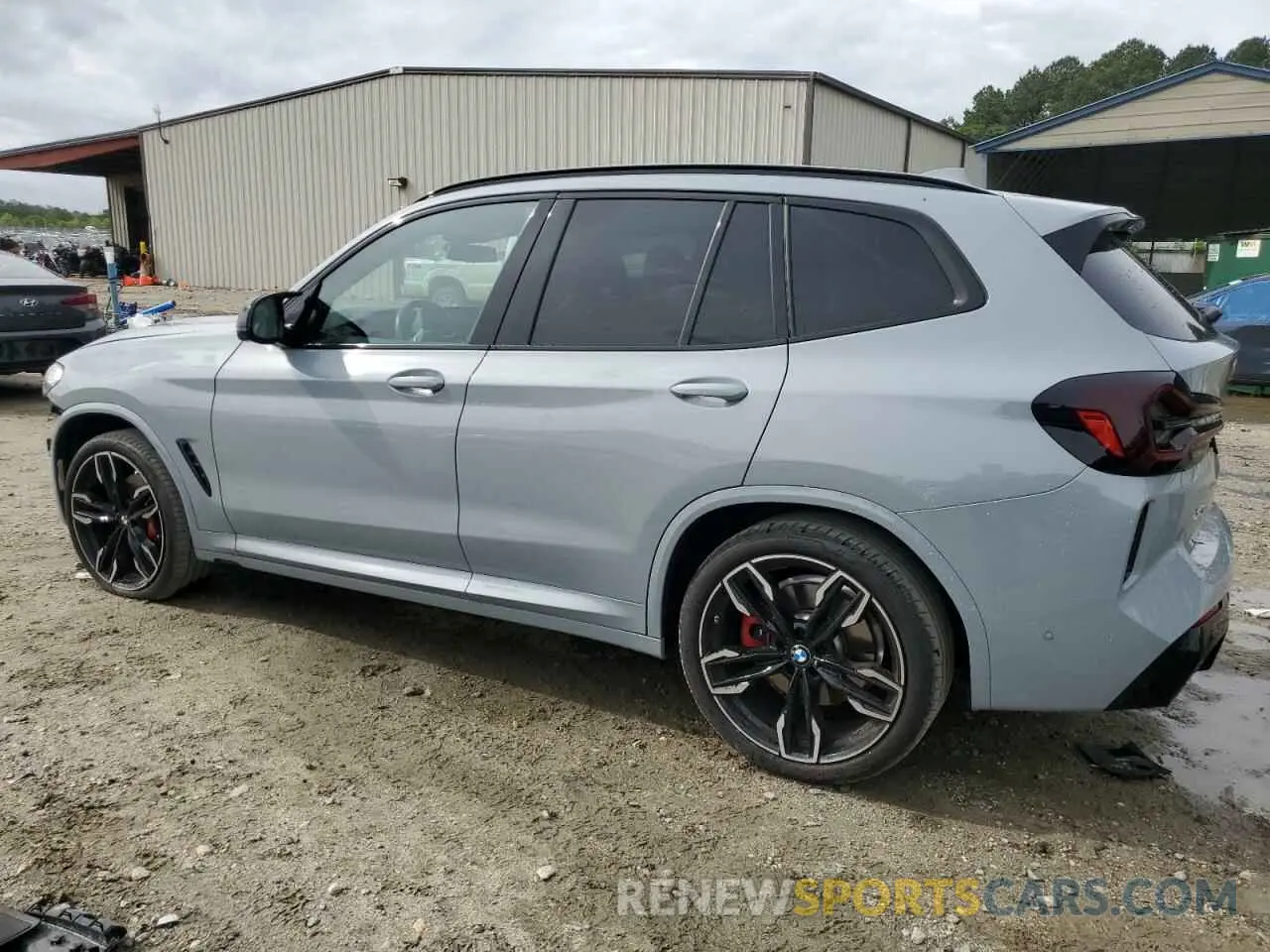 2 fotografías del automóvil dañado 5UX83DP09N9J74884 BMW X3 M40I 2022