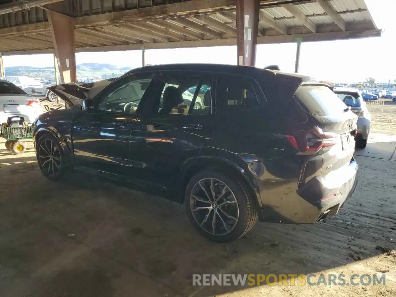 2 fotografías del automóvil dañado 5UX83DP0XN9J61965 BMW X3 M40I 2022