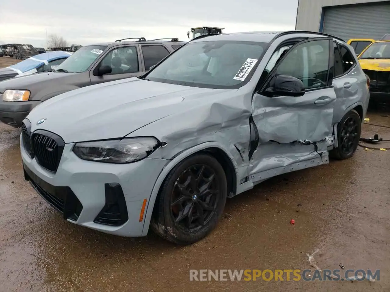 1 fotografías del automóvil dañado 5UX83DP02P9P63794 BMW X3 M40I 2023