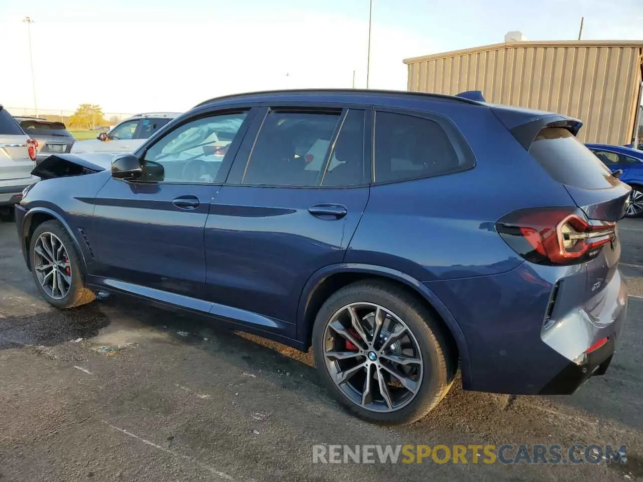 2 fotografías del automóvil dañado 5UX83DP08P9R98152 BMW X3 M40I 2023