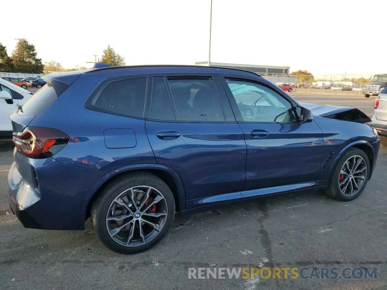 3 fotografías del automóvil dañado 5UX83DP08P9R98152 BMW X3 M40I 2023