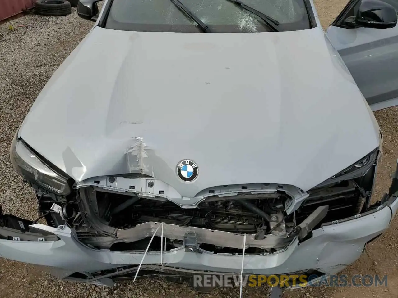 11 fotografías del automóvil dañado 5UX83DP09P9N56383 BMW X3 M40I 2023
