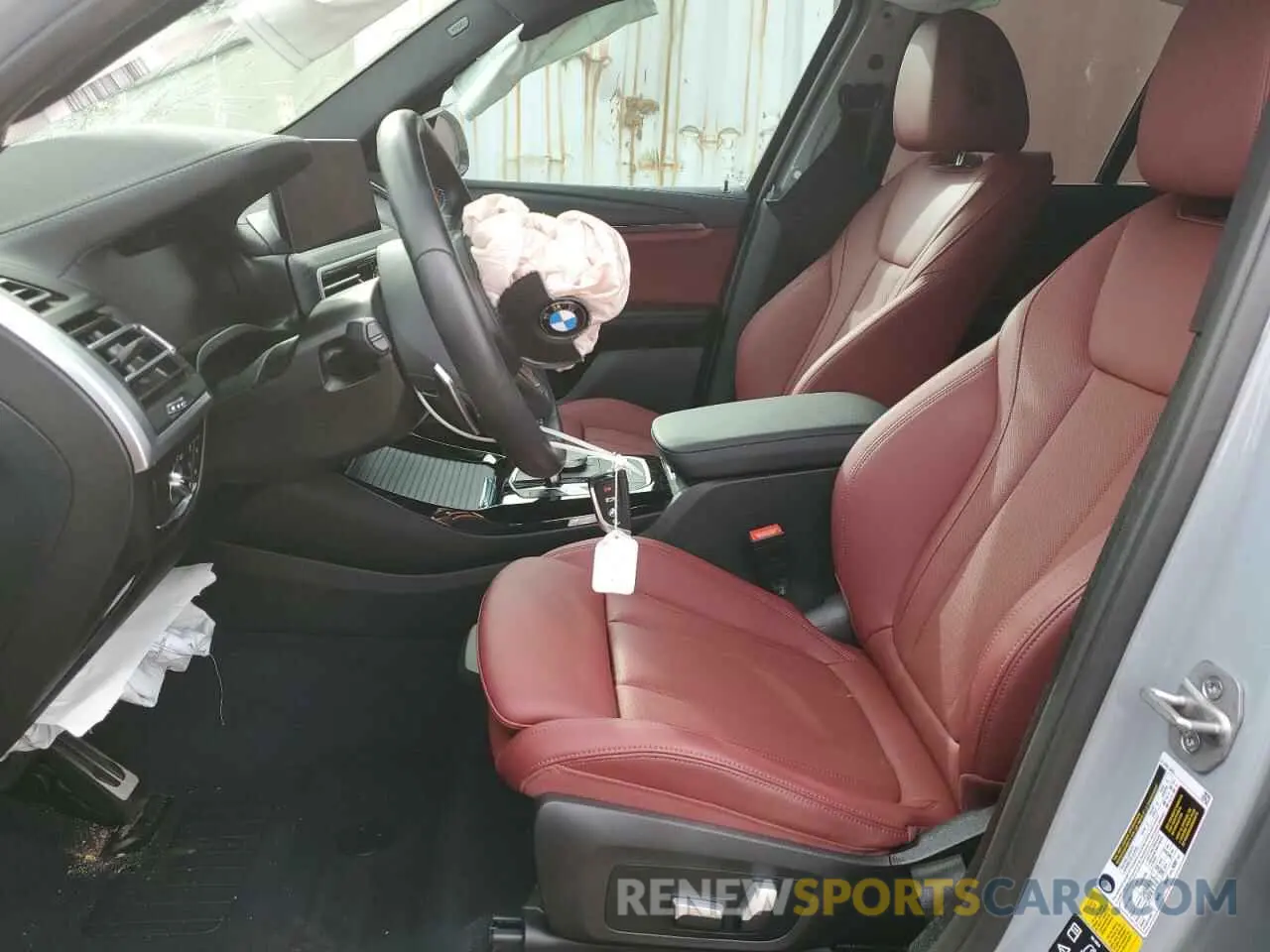 7 fotografías del automóvil dañado 5UX83DP09P9N56383 BMW X3 M40I 2023