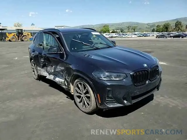 11 fotografías del automóvil dañado 5UX83DP0XP9P56592 BMW X3 M40I 2023