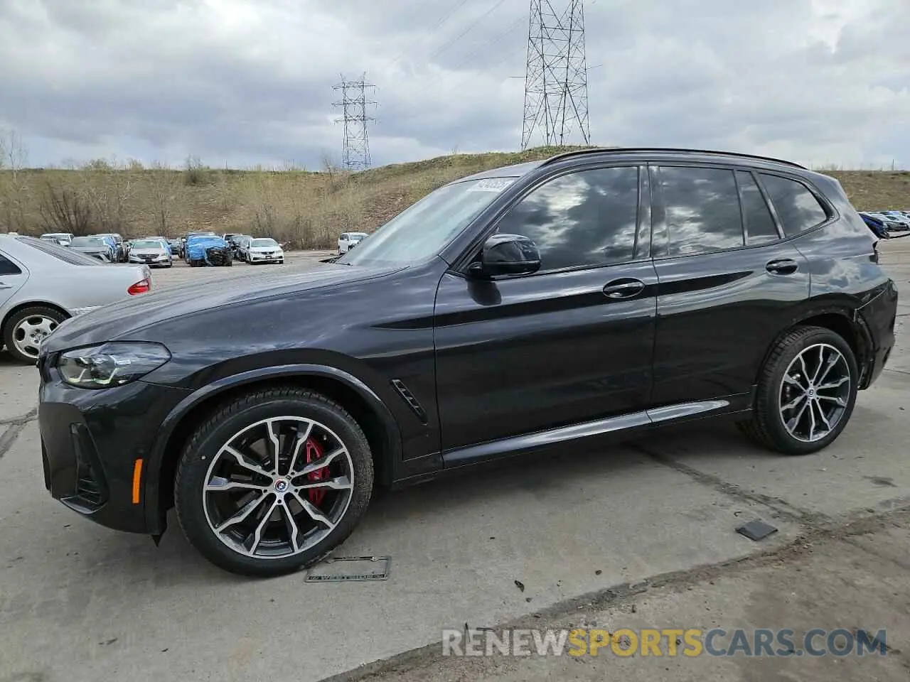 1 fotografías del automóvil dañado 5UX83DP0XP9P69052 BMW X3 M40I 2023