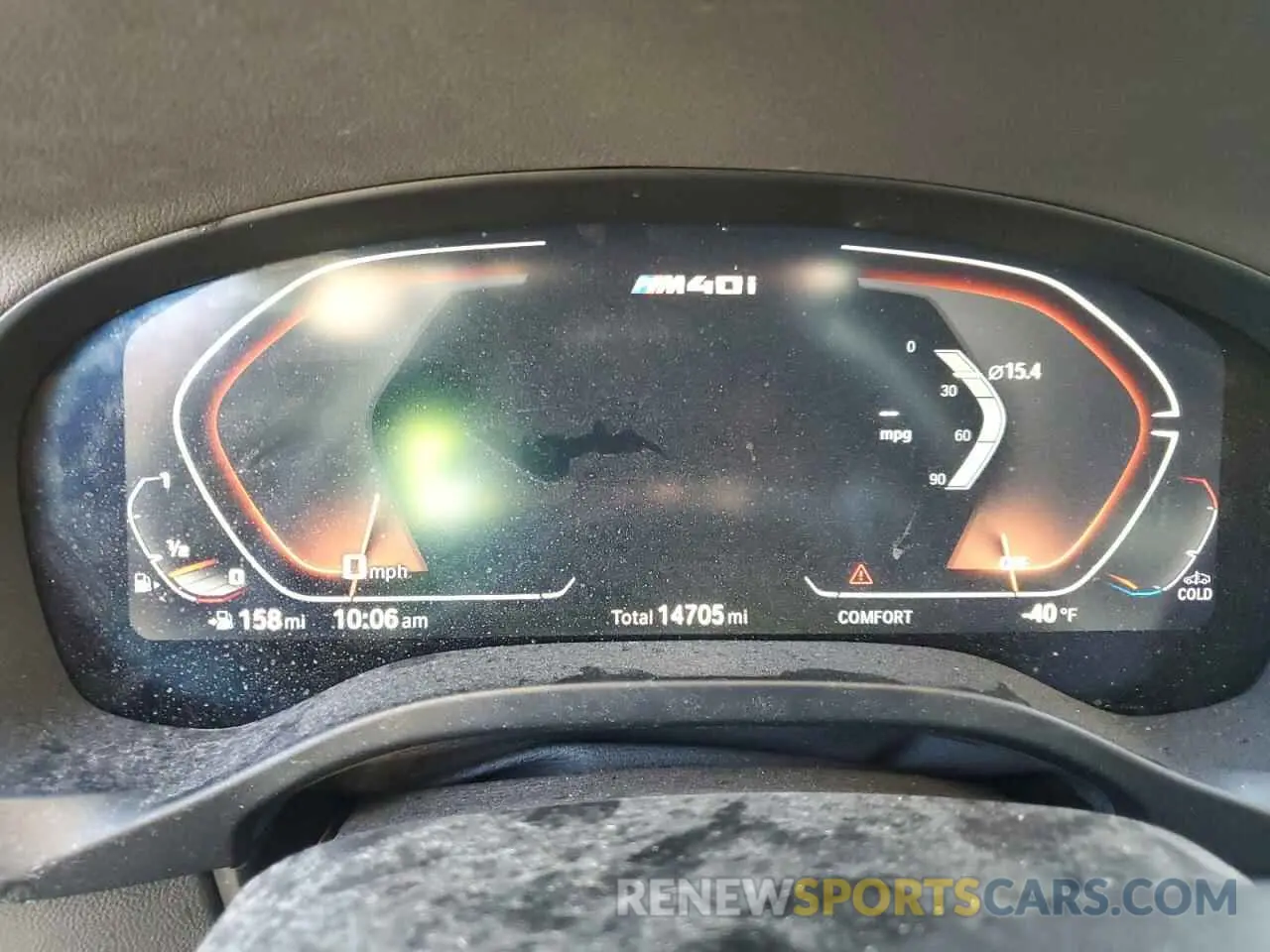9 fotografías del automóvil dañado 5UX83DP02R9W01280 BMW X3 M40I 2024