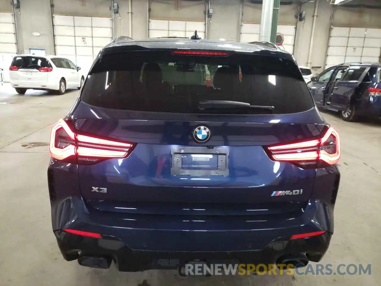 6 fotografías del automóvil dañado 5UX83DP03R9U53169 BMW X3 M40I 2024