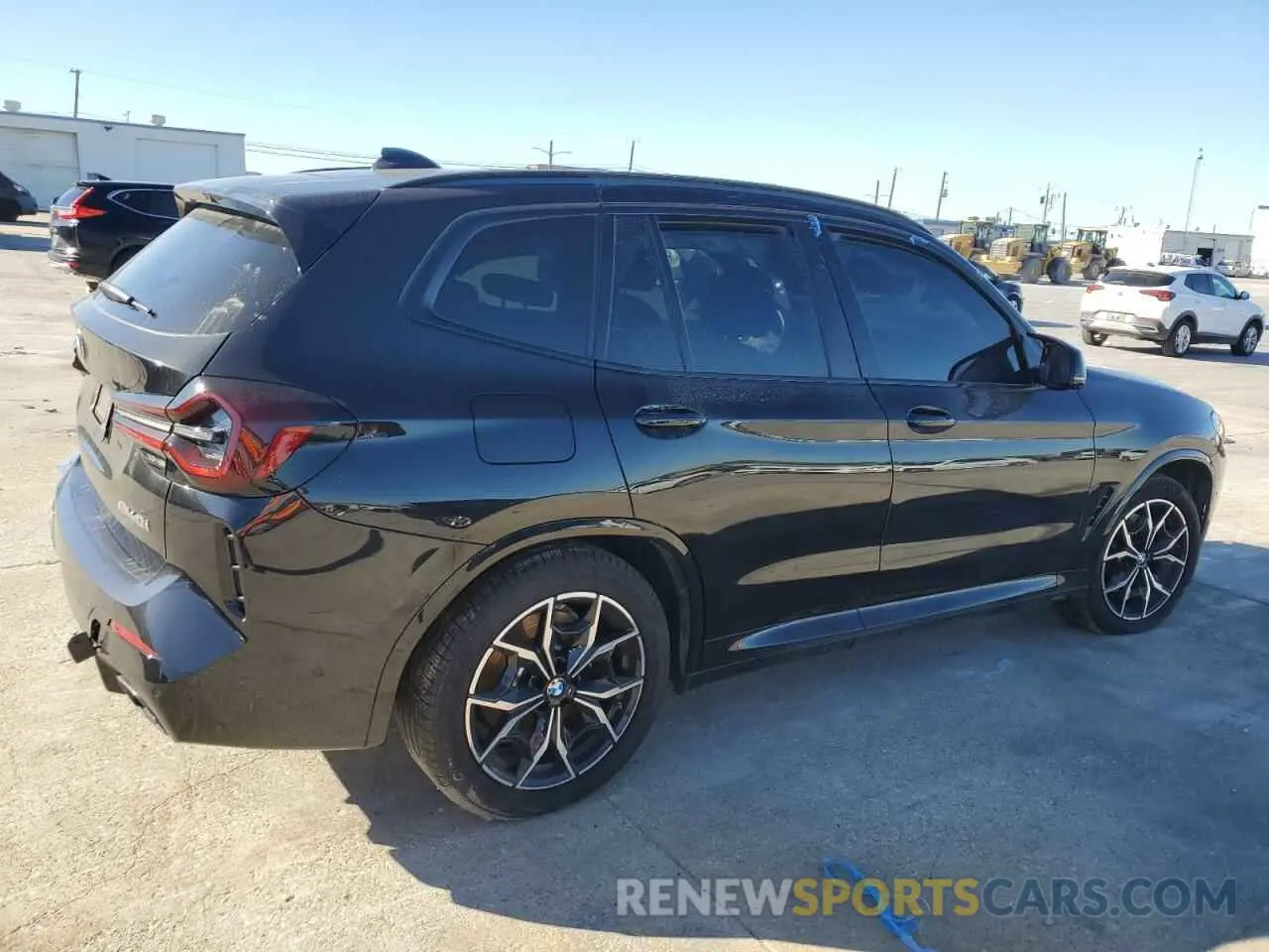 3 fotografías del automóvil dañado 5UX83DP04R9T98800 BMW X3 M40I 2024