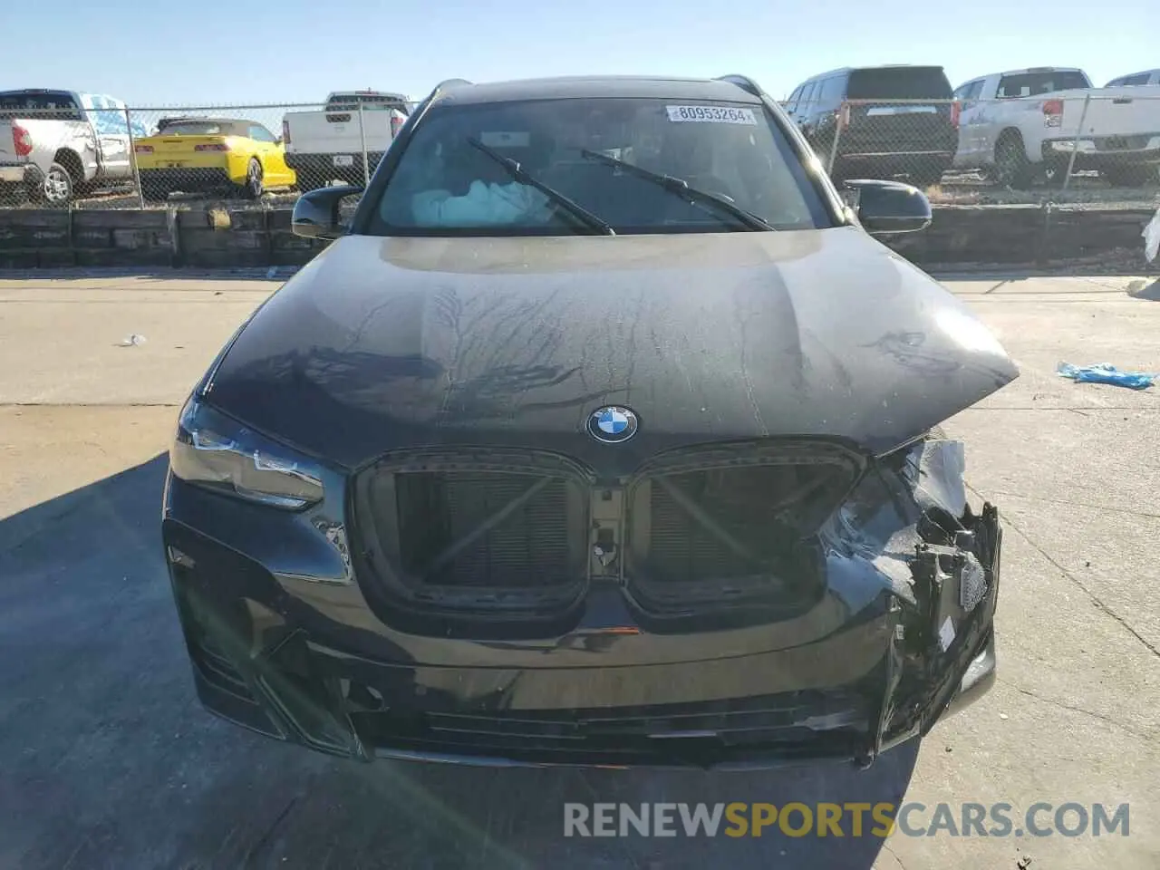 5 fotografías del automóvil dañado 5UX83DP04R9T98800 BMW X3 M40I 2024