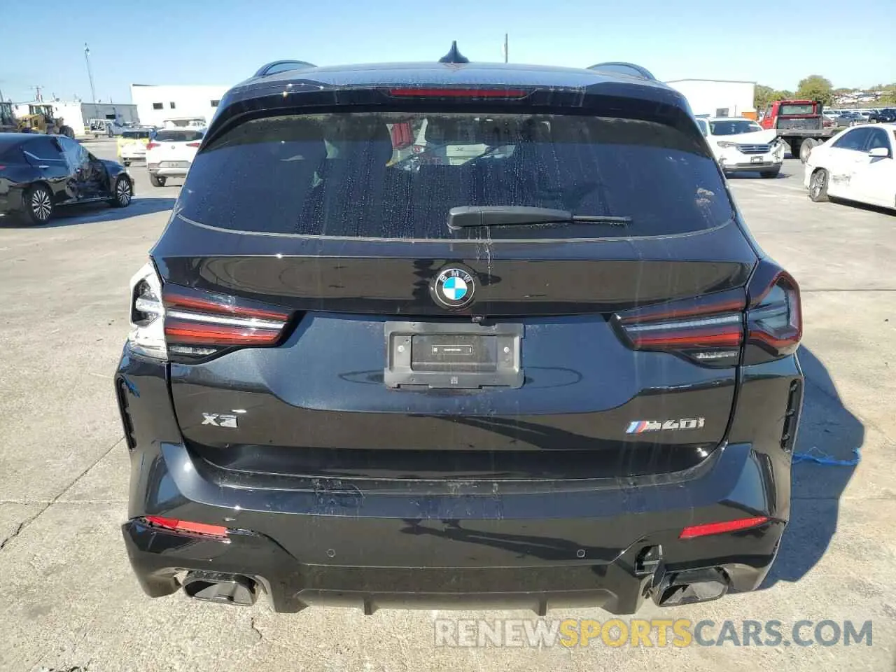 6 fotografías del automóvil dañado 5UX83DP04R9T98800 BMW X3 M40I 2024