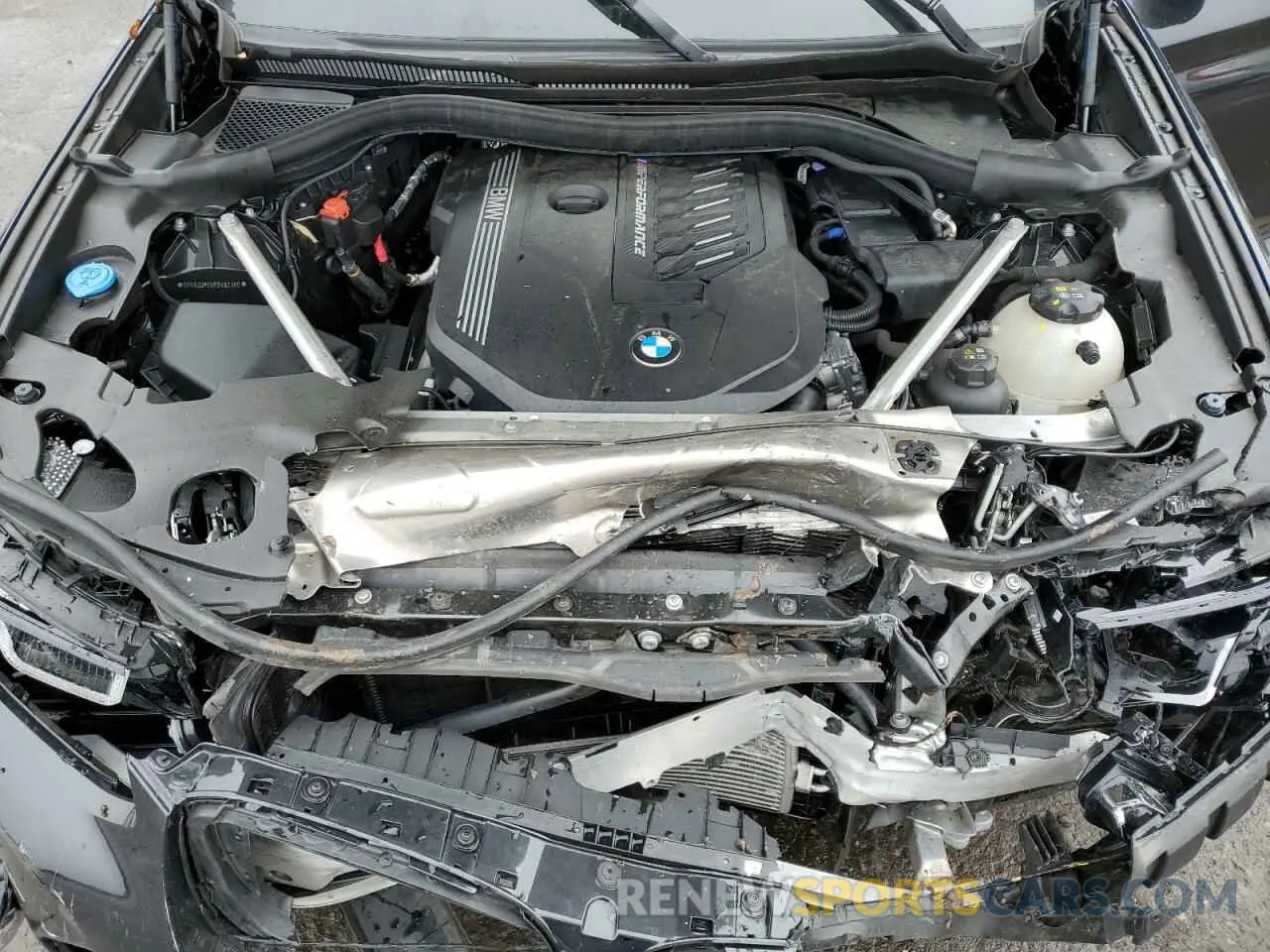 14 fotografías del automóvil dañado 5UX83DP05R9V62300 BMW X3 M40I 2024
