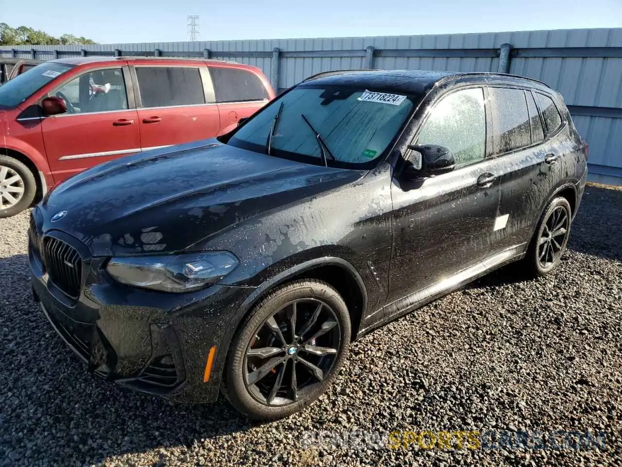 1 fotografías del automóvil dañado 5UX83DP05R9W73462 BMW X3 M40I 2024
