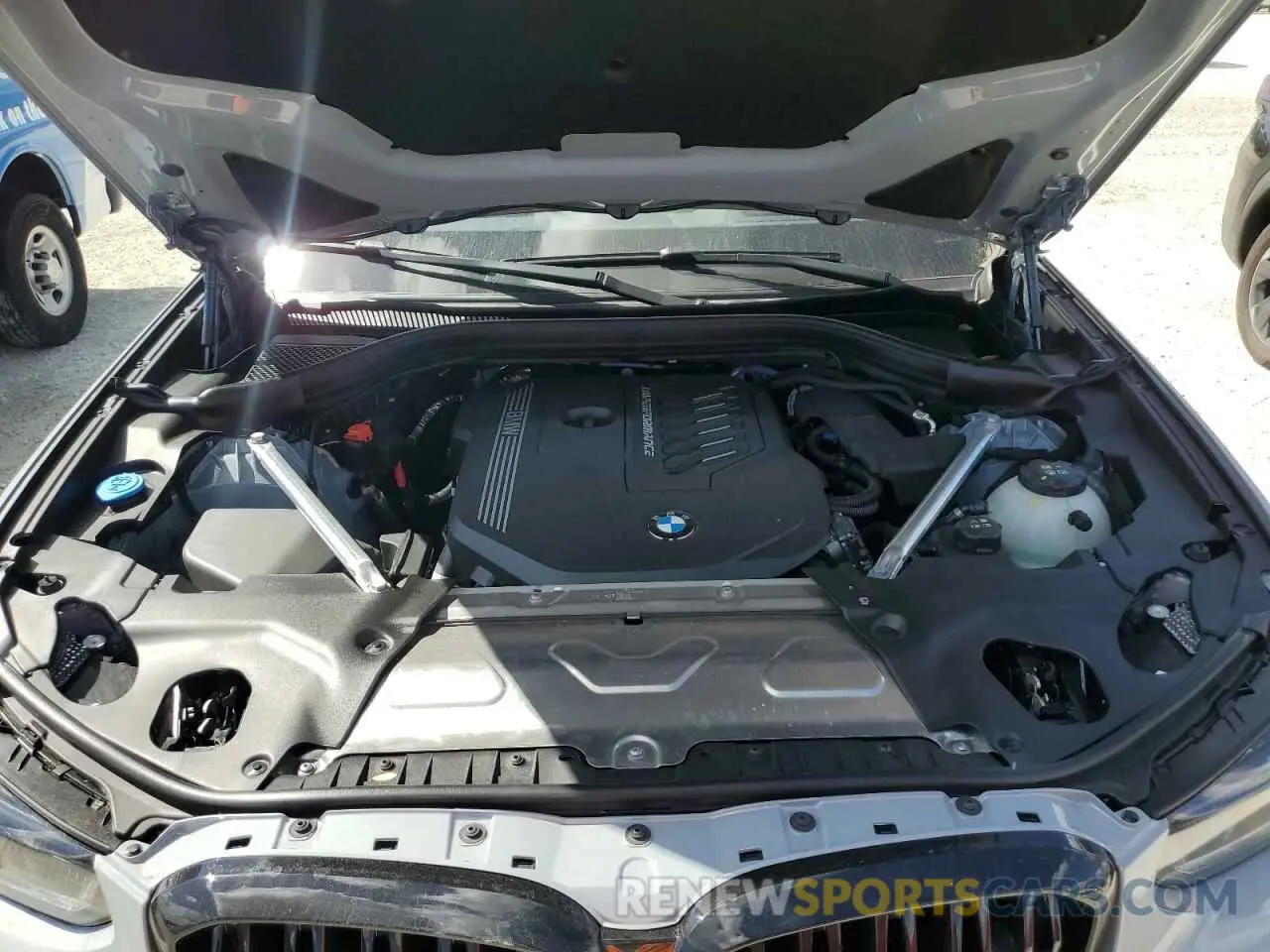 12 fotografías del automóvil dañado 5UX83DP09R9W77482 BMW X3 M40I 2024