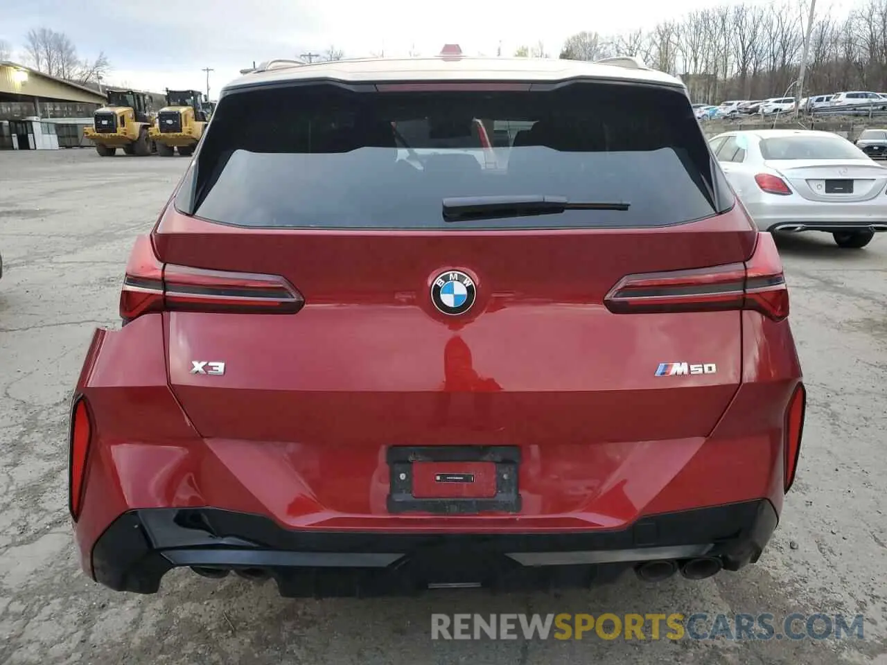 6 fotografías del automóvil dañado 5UX73GP04S9X61924 BMW X3 M50 2025