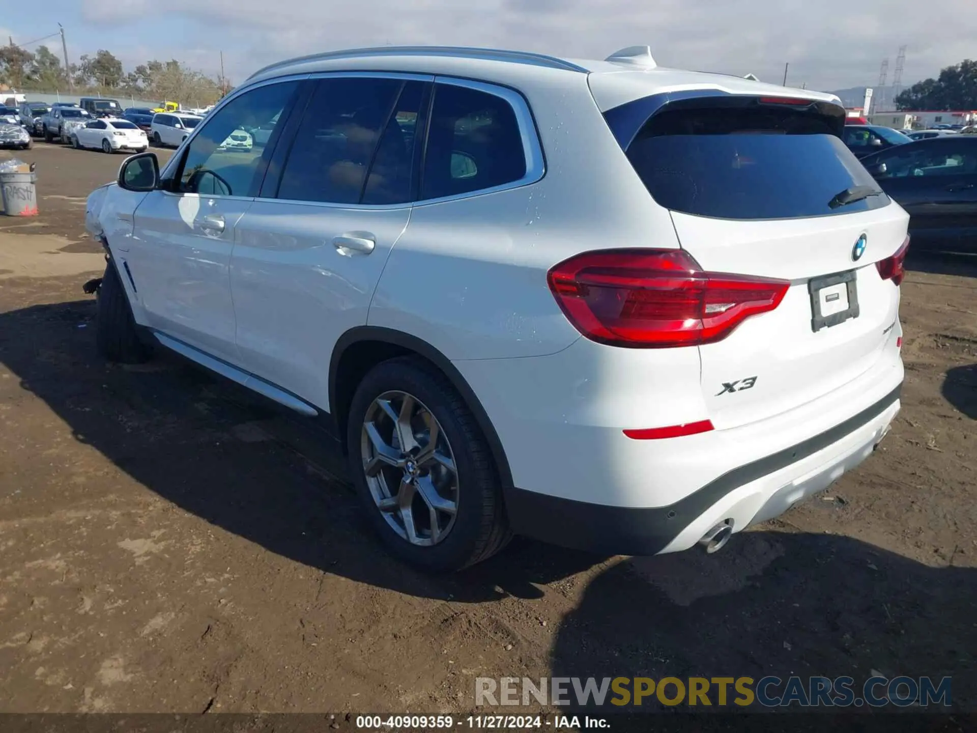 3 fotografías del automóvil dañado 5UXTS1C05L9D29500 BMW X3 PHEV 2020