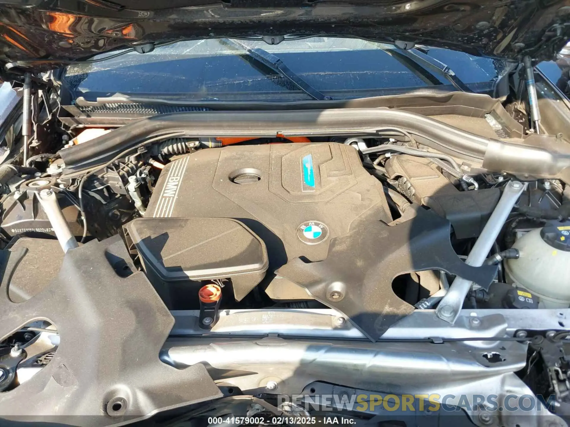 10 fotografías del automóvil dañado 5UXTS1C07L9D22483 BMW X3 PHEV 2020