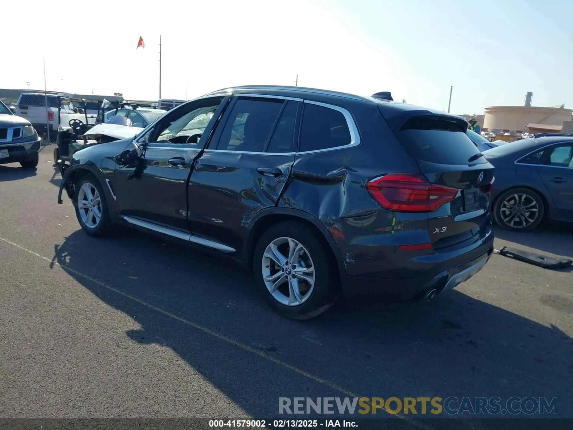 3 fotografías del automóvil dañado 5UXTS1C07L9D22483 BMW X3 PHEV 2020