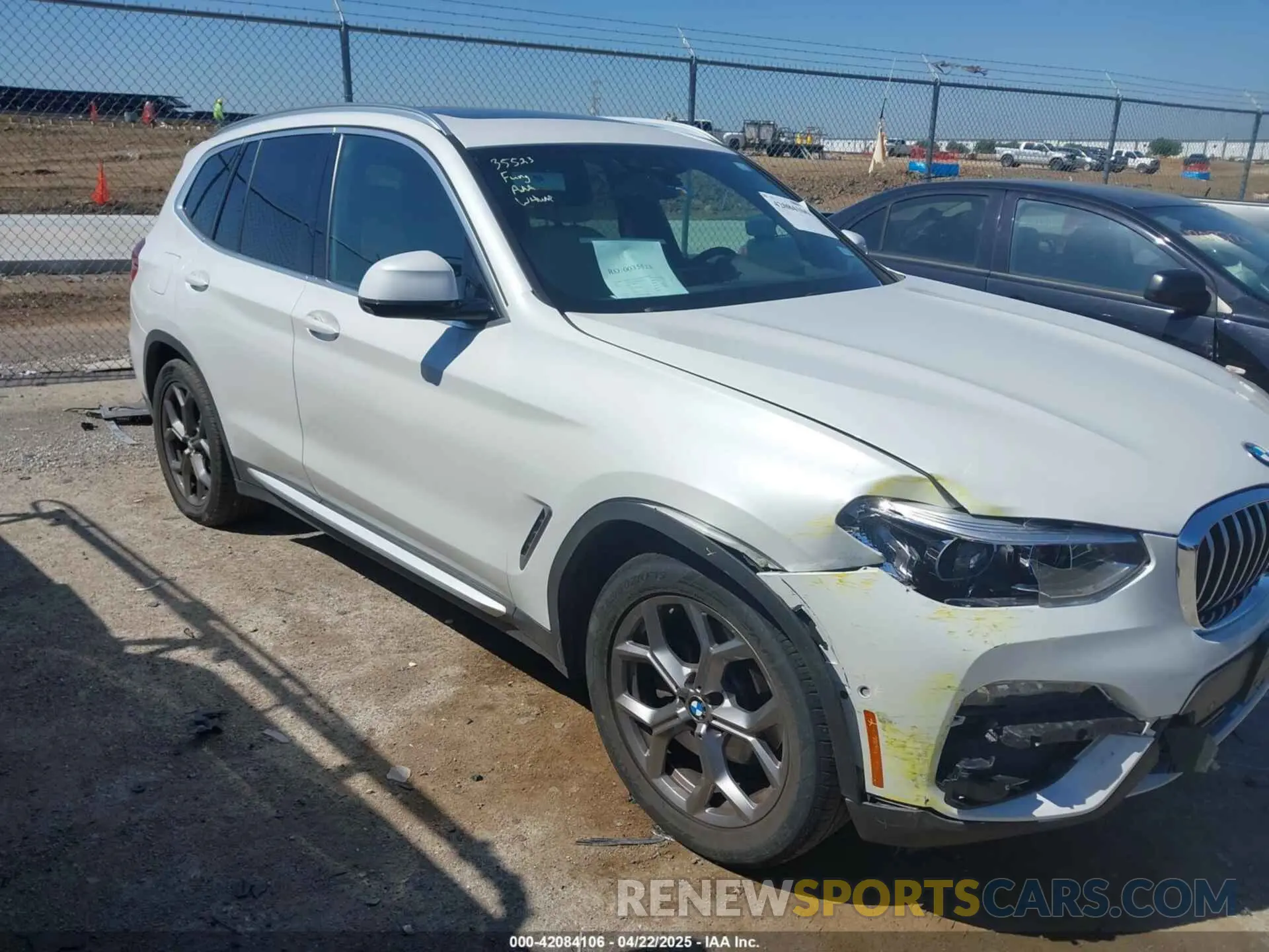 1 fotografías del automóvil dañado 5UXTS1C02M9F71923 BMW X3 PHEV 2021