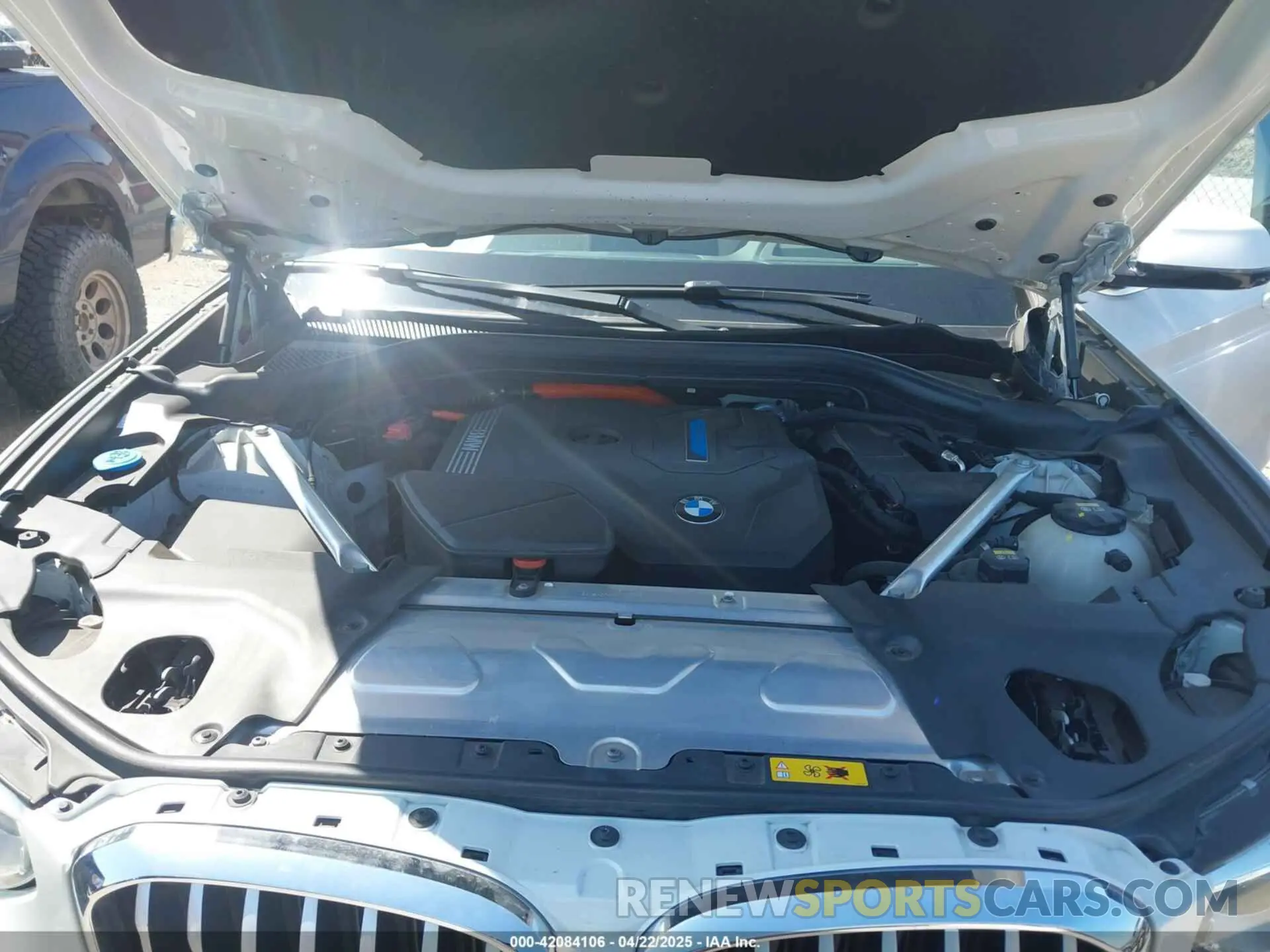 10 fotografías del automóvil dañado 5UXTS1C02M9F71923 BMW X3 PHEV 2021