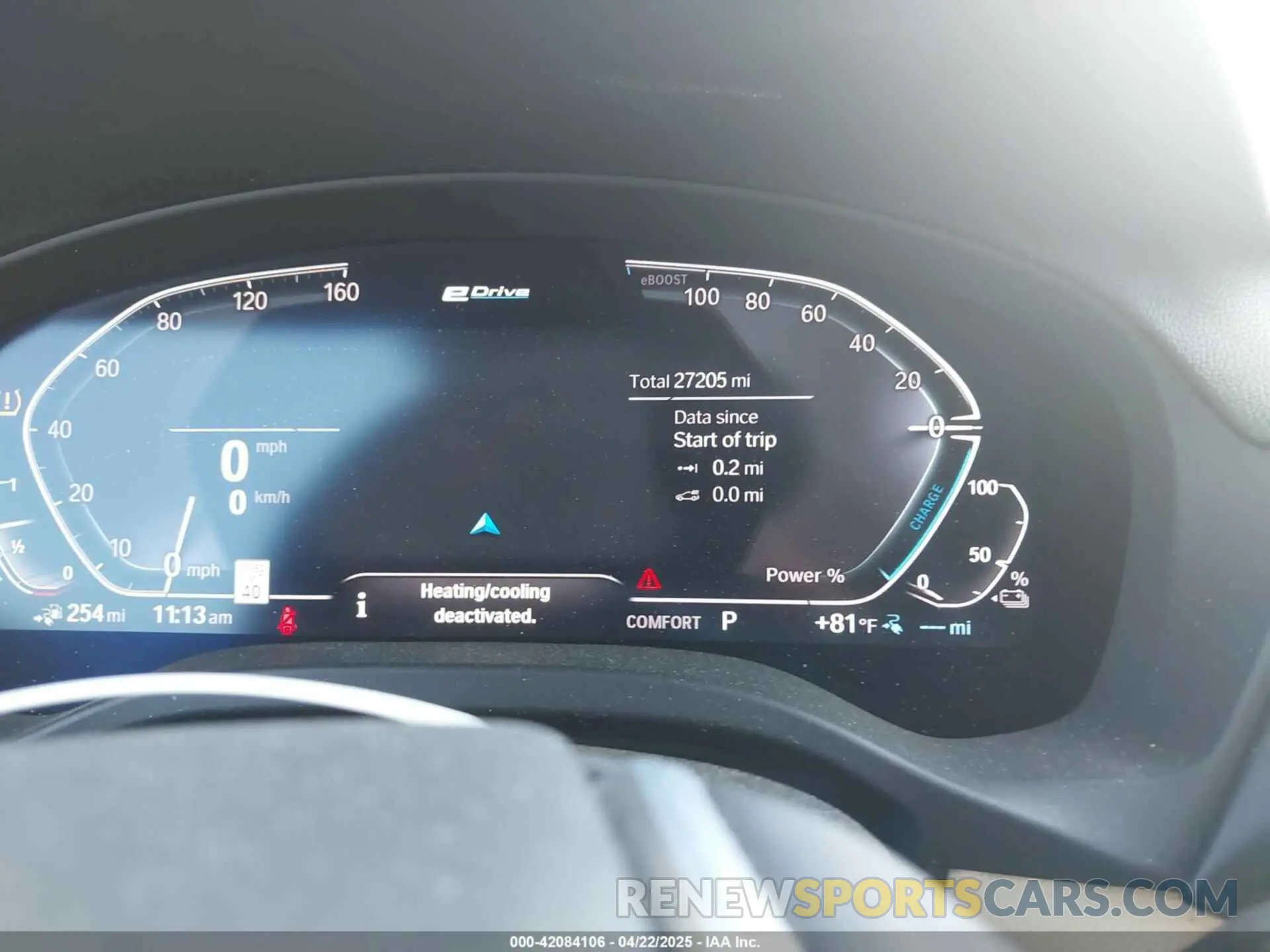 15 fotografías del automóvil dañado 5UXTS1C02M9F71923 BMW X3 PHEV 2021