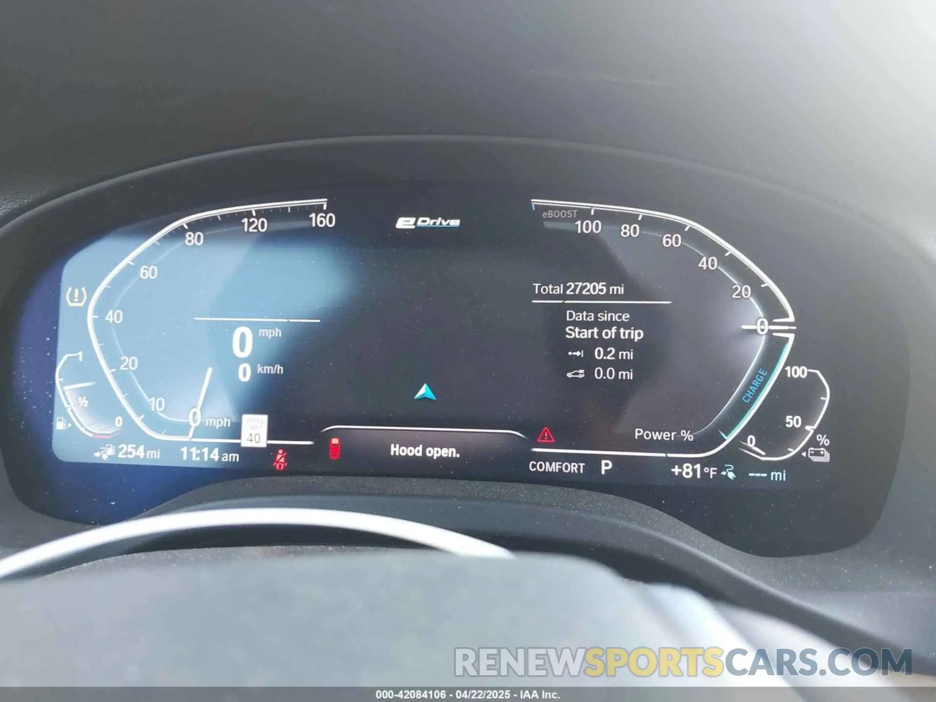 7 fotografías del automóvil dañado 5UXTS1C02M9F71923 BMW X3 PHEV 2021