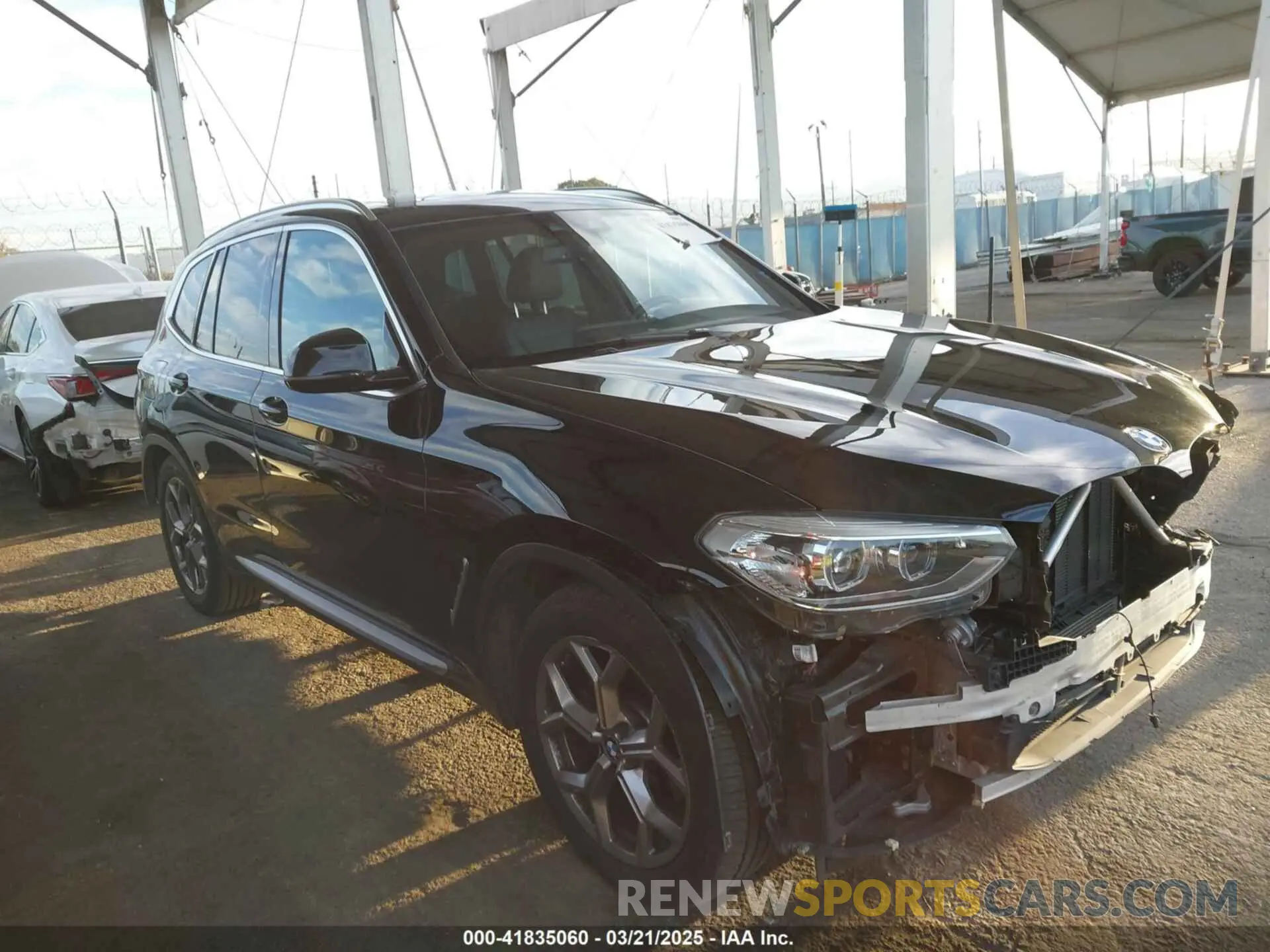 1 fotografías del automóvil dañado 5UXTS1C06M9E14489 BMW X3 PHEV 2021