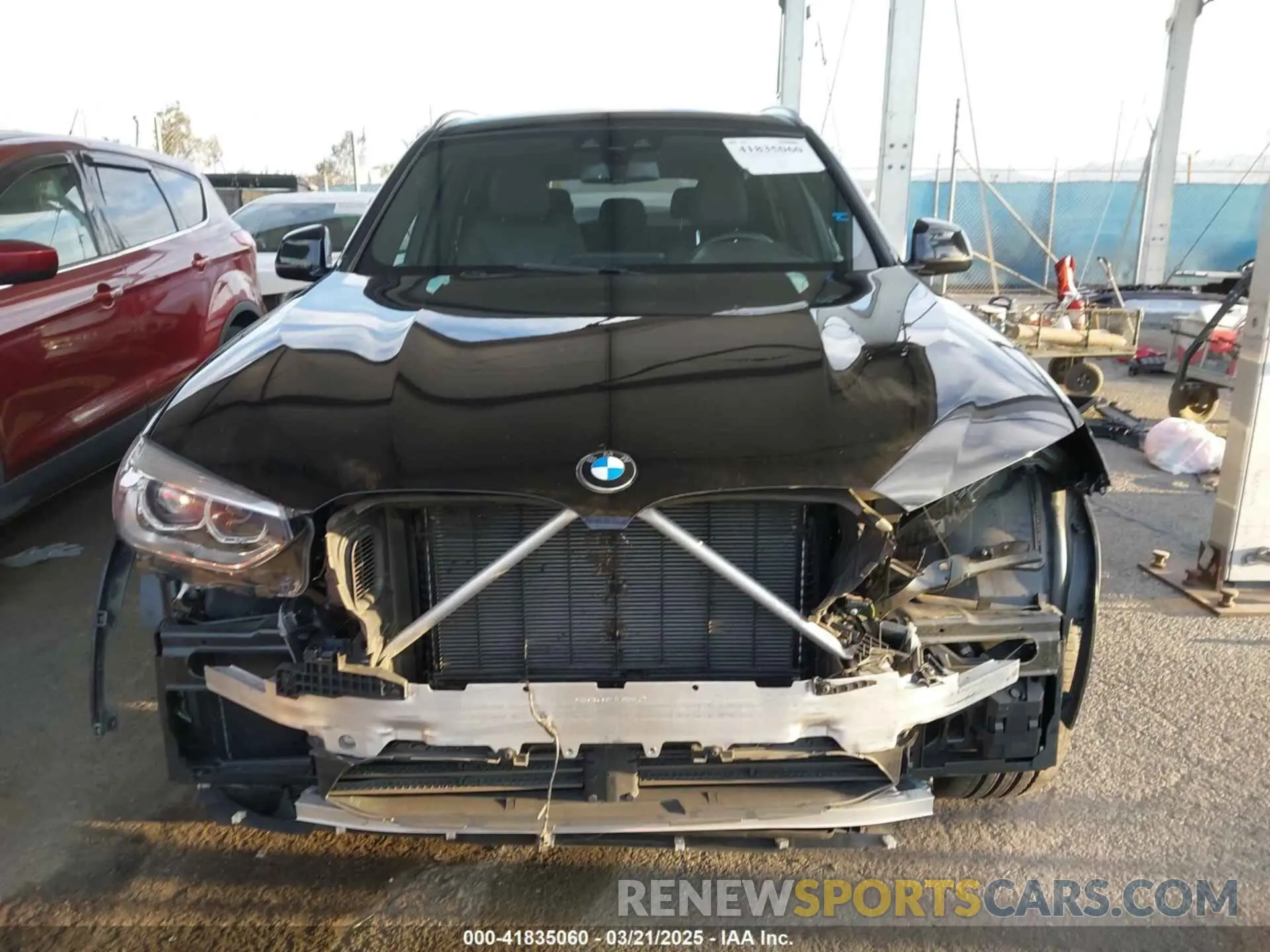 13 fotografías del automóvil dañado 5UXTS1C06M9E14489 BMW X3 PHEV 2021