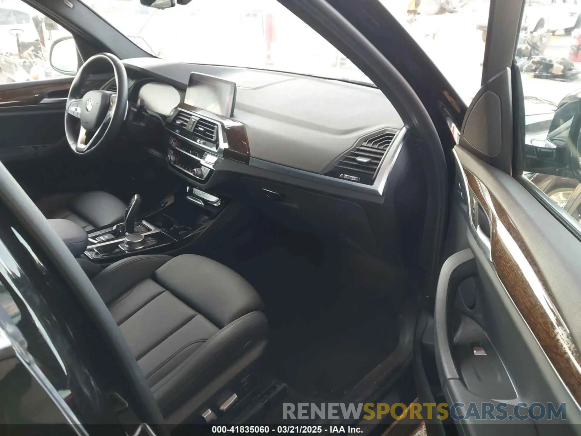 5 fotografías del automóvil dañado 5UXTS1C06M9E14489 BMW X3 PHEV 2021