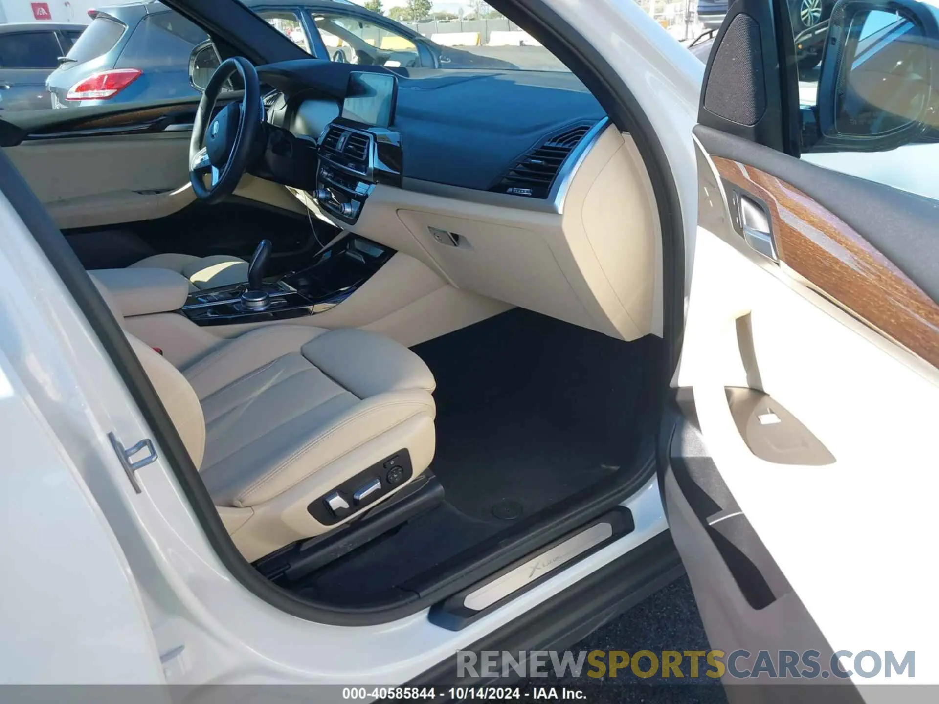 5 fotografías del automóvil dañado 5UXTS1C07M9G31050 BMW X3 PHEV 2021
