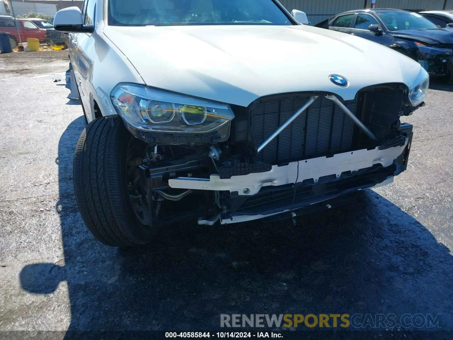 6 fotografías del automóvil dañado 5UXTS1C07M9G31050 BMW X3 PHEV 2021