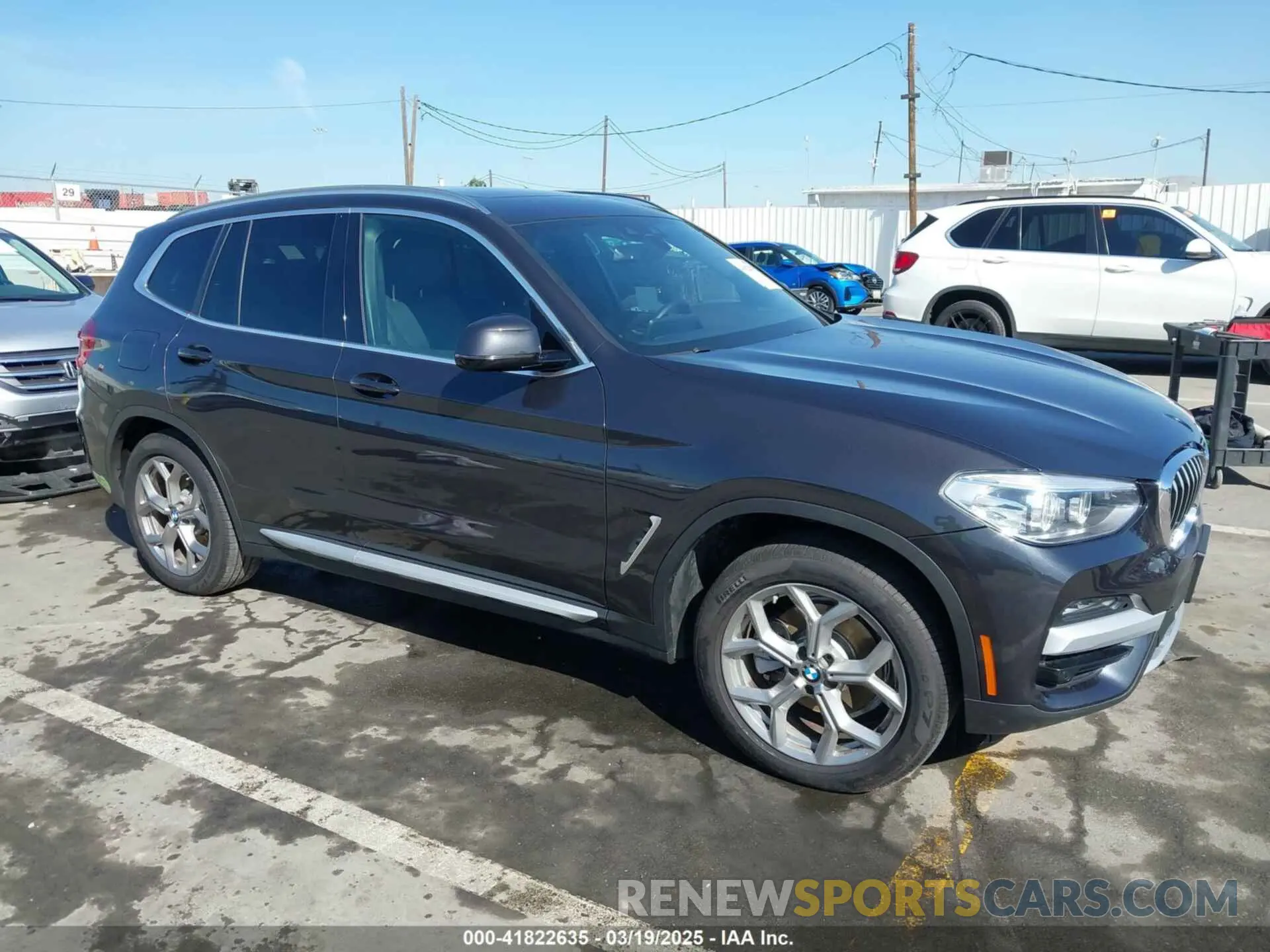 1 fotografías del automóvil dañado 5UXTS1C0XM9H12818 BMW X3 PHEV 2021