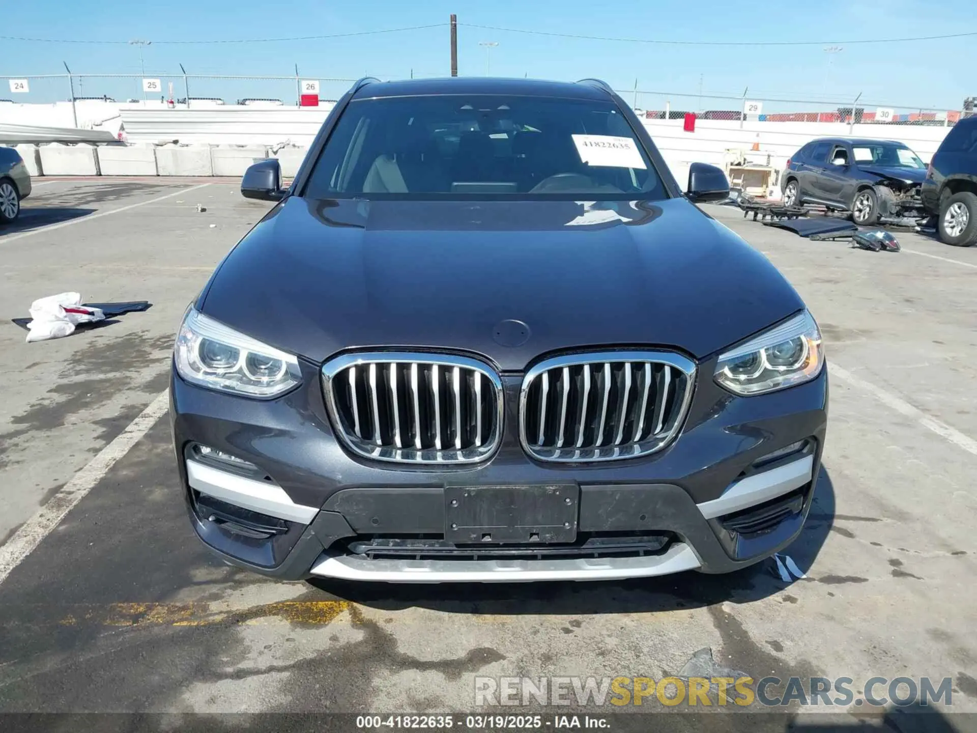 6 fotografías del automóvil dañado 5UXTS1C0XM9H12818 BMW X3 PHEV 2021