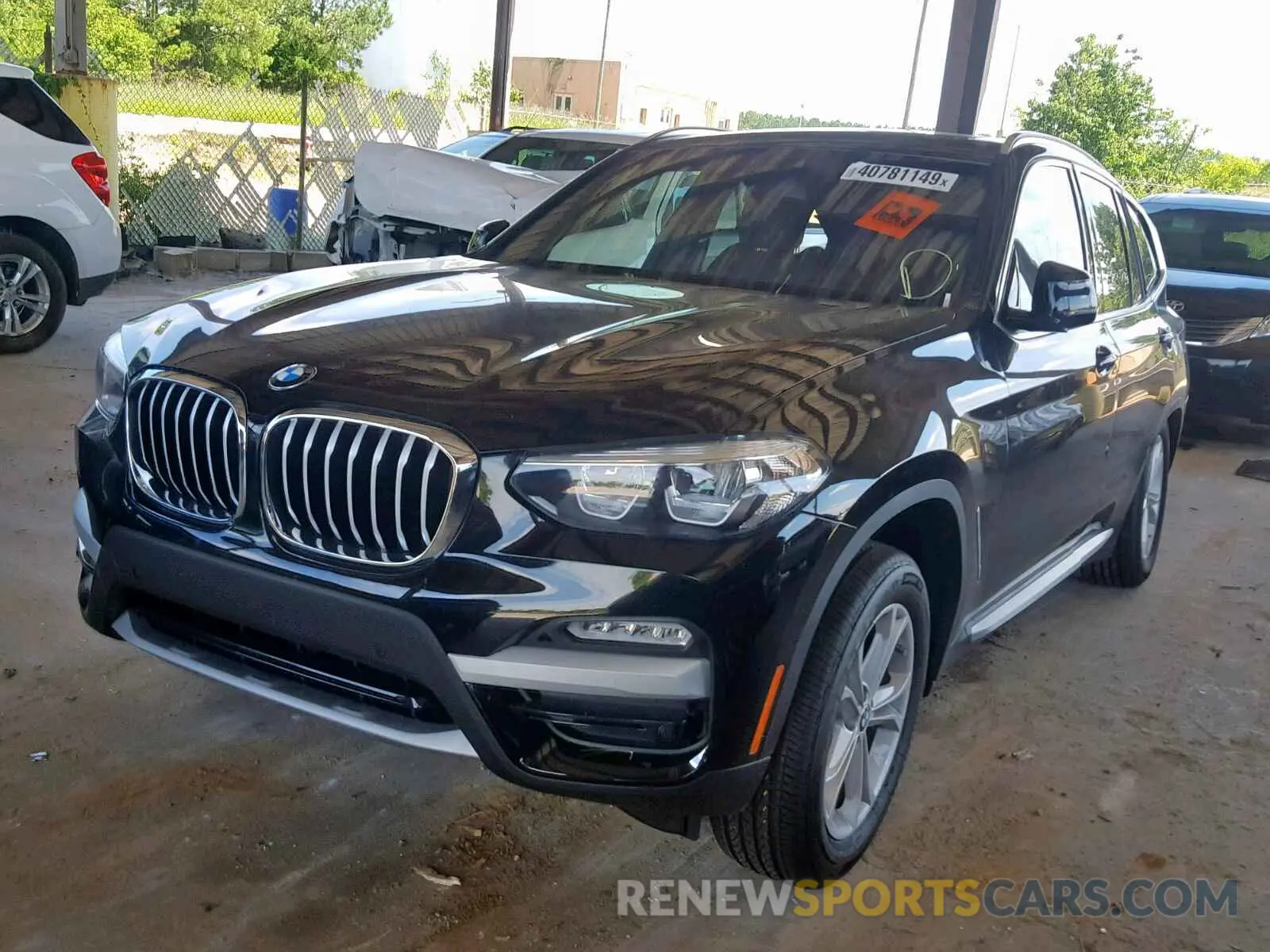 2 fotografías del automóvil dañado 5UXTR7C50KLR47638 BMW X3 SDRIVE3 2019