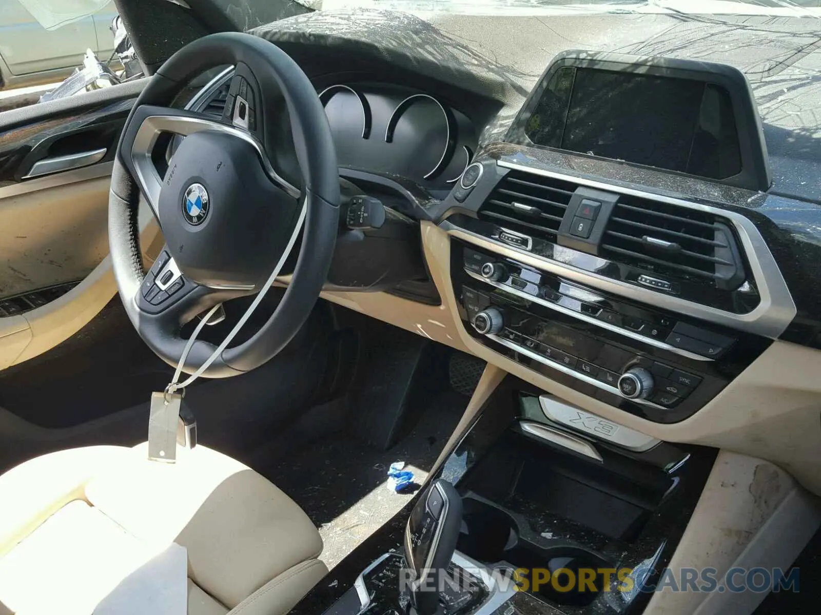 9 fotografías del automóvil dañado 5UXTR7C53KLF23583 BMW X3 SDRIVE3 2019