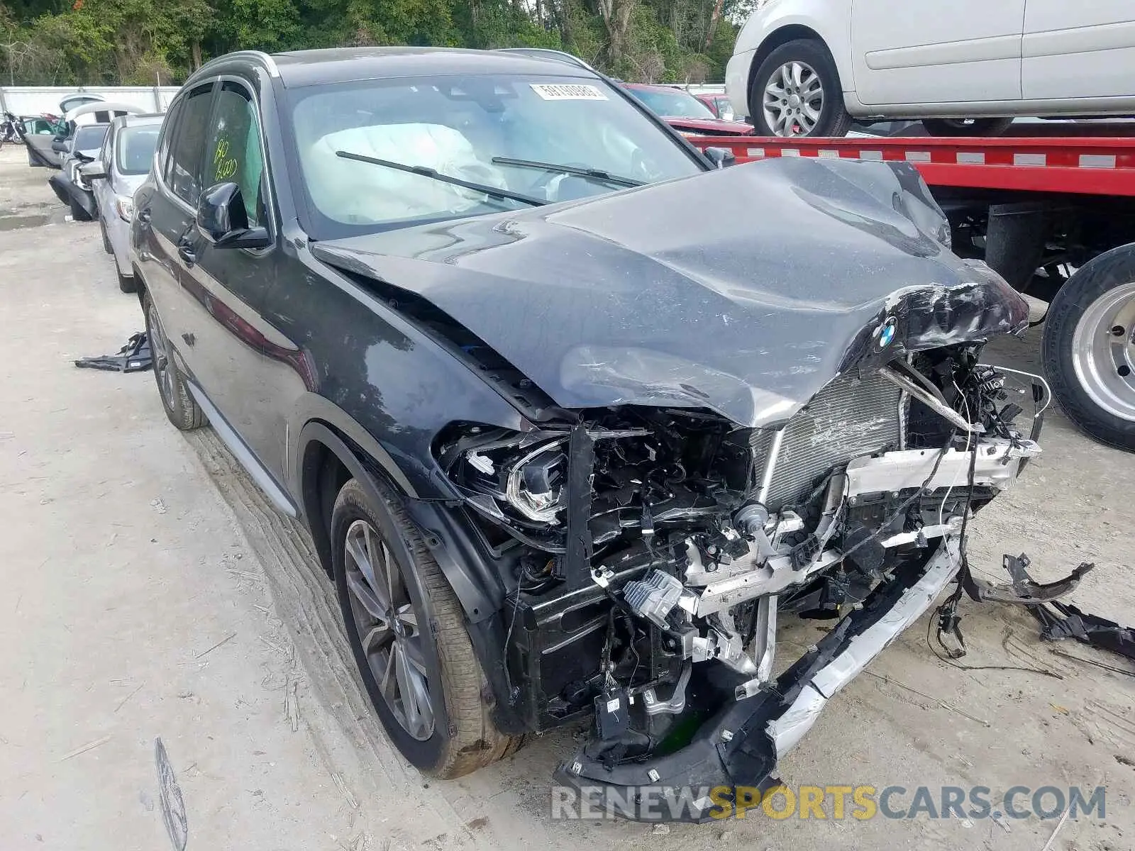1 fotografías del automóvil dañado 5UXTR7C54KLF31109 BMW X3 SDRIVE3 2019