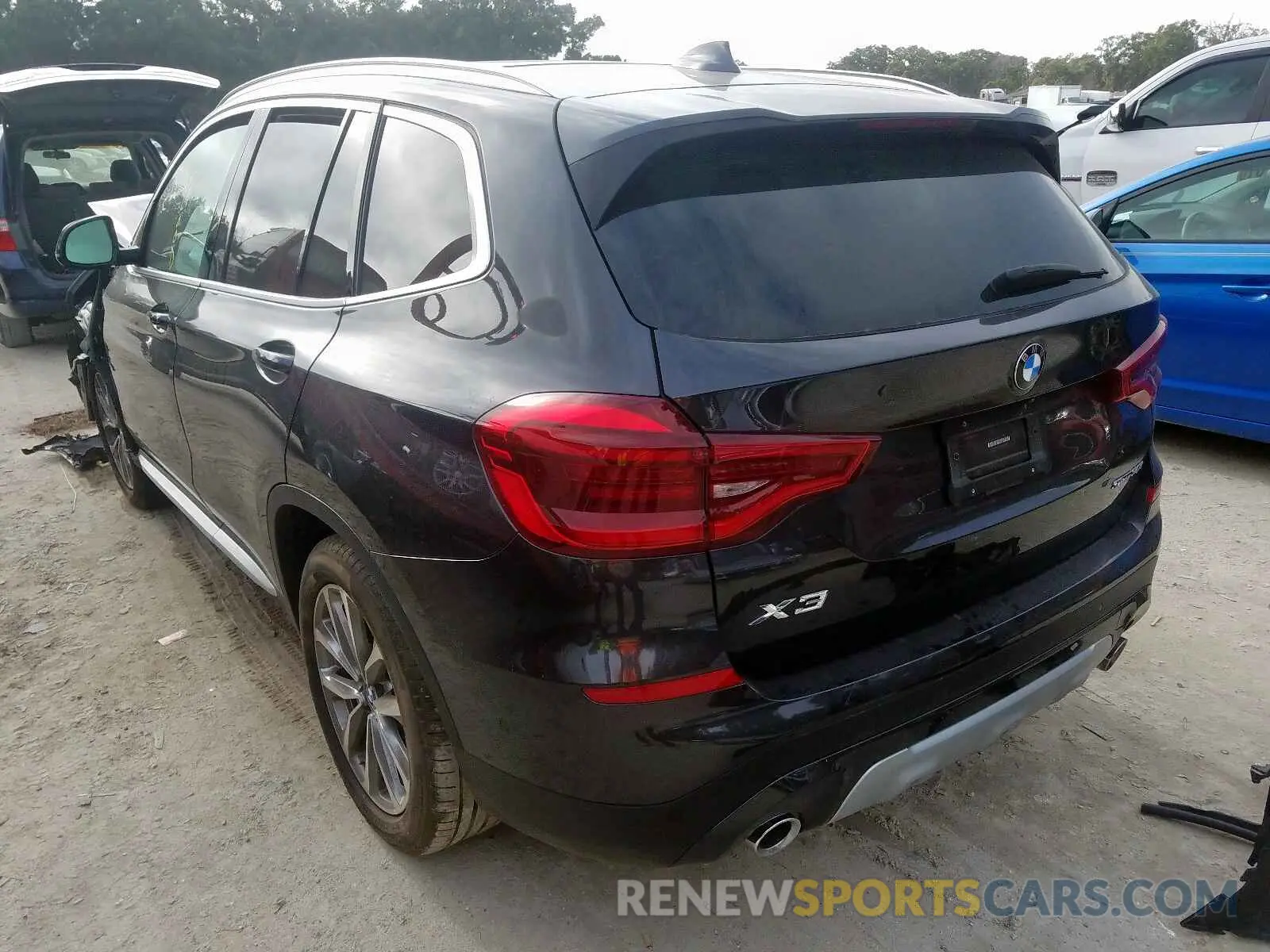 3 fotografías del automóvil dañado 5UXTR7C54KLF31109 BMW X3 SDRIVE3 2019
