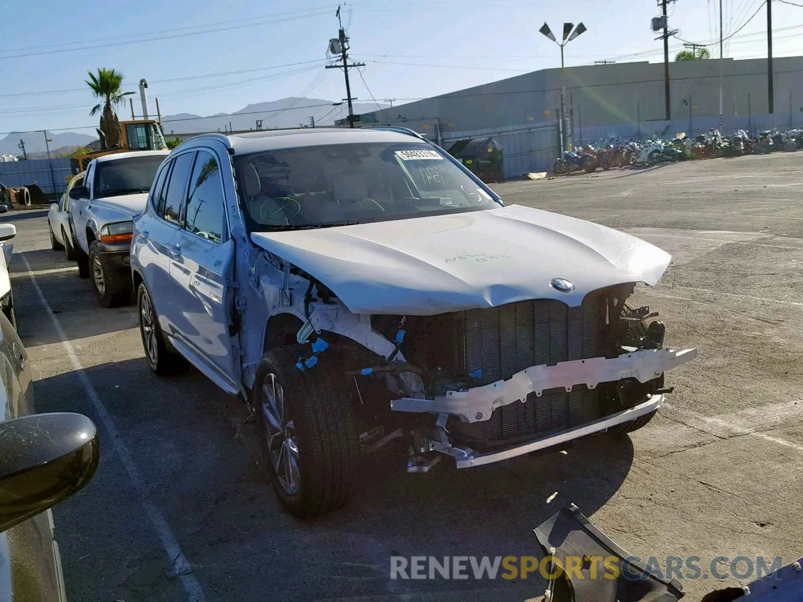 1 fotografías del automóvil dañado 5UXTR7C55KLR52981 BMW X3 SDRIVE3 2019