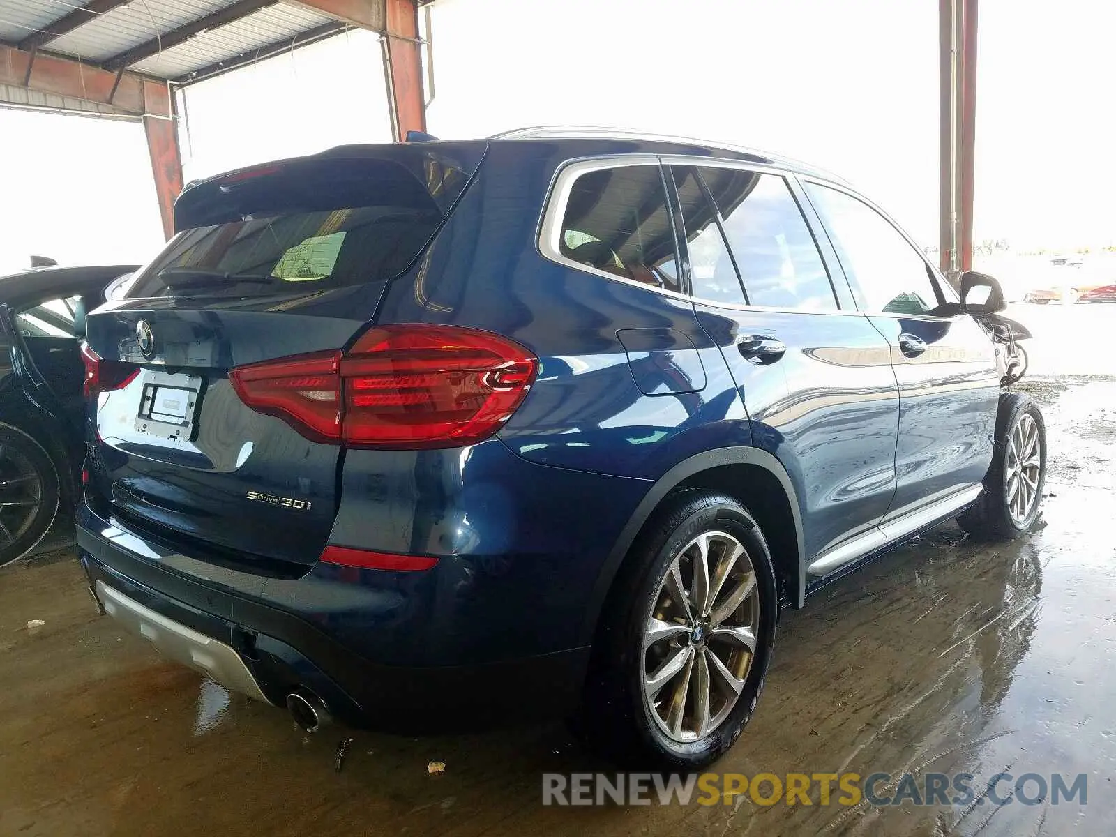 4 fotografías del automóvil dañado 5UXTR7C56KLE96248 BMW X3 SDRIVE3 2019