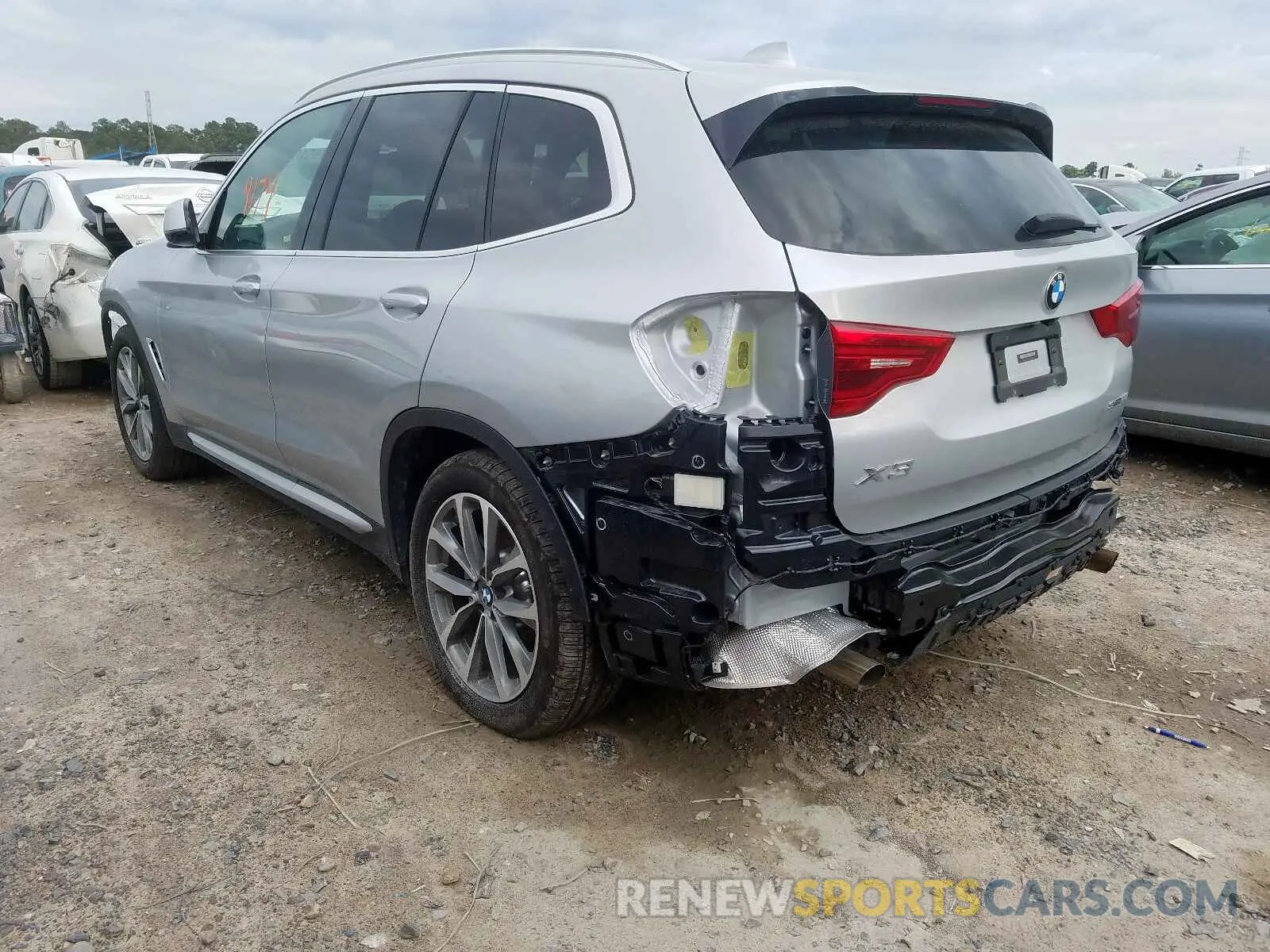 3 fotografías del automóvil dañado 5UXTR7C57KLF27944 BMW X3 SDRIVE3 2019