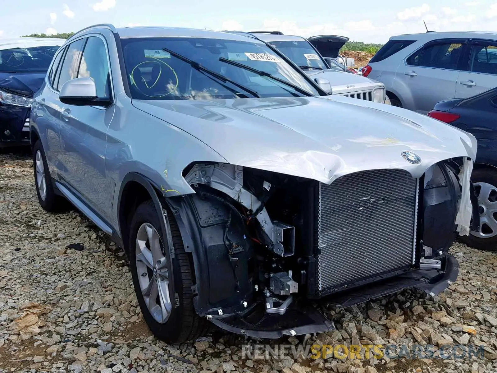 1 fotografías del automóvil dañado 5UXTR7C5XKLE98634 BMW X3 SDRIVE3 2019